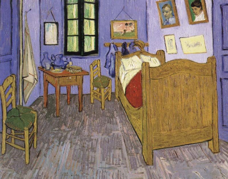 Vincent Van Gogh the bedroom at arles Spain oil painting art